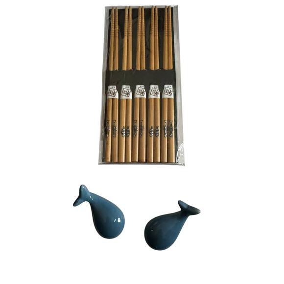 Whale Ceramic Chopstick Holder Stand Chopsticks Home Restaurant Tableware Japan - Picture 2 of 5